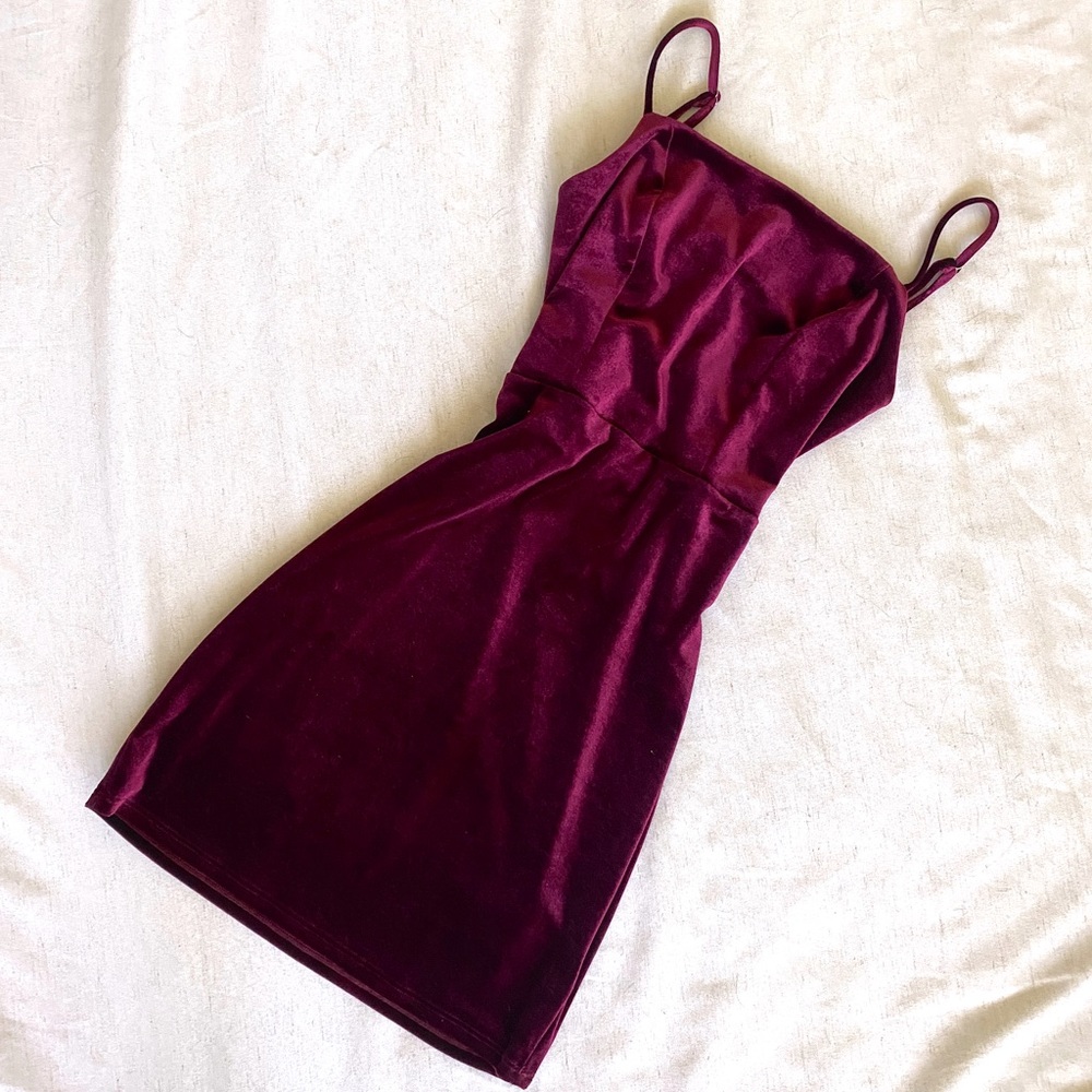 Velvet UO mini bodycon dress - Picture 4 of 6